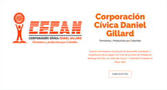 Desktop Screenshot of corporacioncecan.org